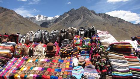 Prijevoj u Andama na 4335 metara nadmorske visine